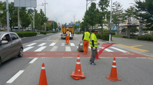 상주시, 추석 앞두고 도로시설물 일제정비