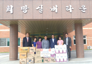 강영석․이운식 도의원, 추석맞아 사회복지시설 방문