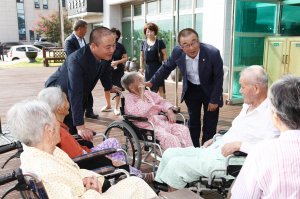 김천시의회, 추석명절 복지시설 위문