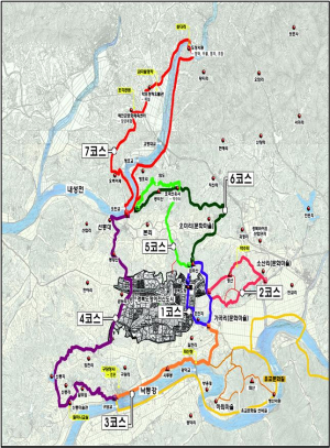 道, 신도시 주변 테마별 ‘힐링로드’ 조성