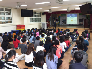 안동경찰, 학교폭력 밟Go 우정은 짊어지Go! 학교폭력예방교육 실시