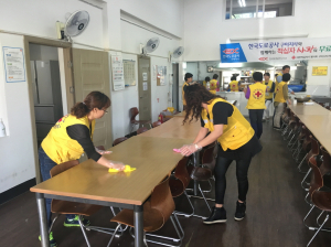 차오름적십자봉사회 무료급식봉사