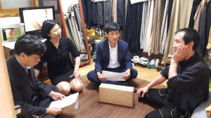 죽도동주민센터, 독거노인가정 지진 및 집중호우 피해 방문조사