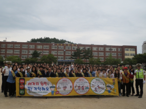 포항북부署, 등굣길 어린이 교통캠페인