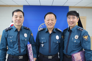 영주署, 중요범인 검거 유공자에 표창장 수여