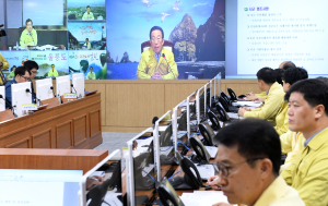 金 지사, 태풍 ‘차바’ 대응태세 점검 