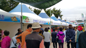 봉화송이축제 농산물 직거래장터 ‘대박’
