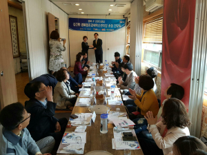 포항상의 경북지재센터, 김진한 경북창조경제혁신센터장 초청 경북 IP경영클럽 간담회