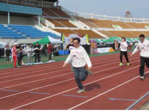 신포항로타리클럽, 장애우와 함께 한 “경북스페셜올림픽코리아 육상대회”