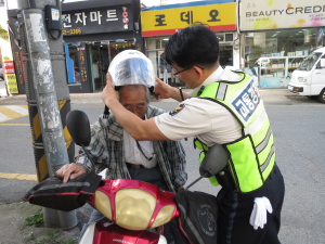 포북署, 노인교통사고예방 활동 강화