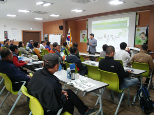 봉화 농기센터,  현장실습위주 맞춤형 교육