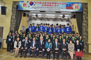 대만 동흥국중 국제교류 대표단, 부계중 방문