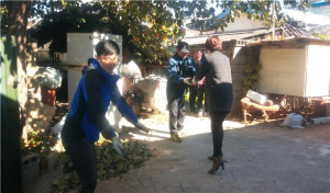 칠곡군 약목면 공직자,연탄배달 봉사