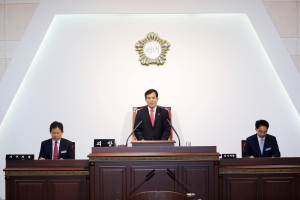 의성군의회 임시회 개회