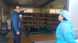 포남署 범죄예방진단팀, 과메기 덕장 방범진단 