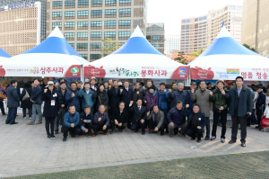 봉화, 경북사과홍보행사 참가 ‘인기’