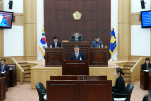 경산시의회 임시회 개회