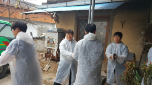 문경 글로벌선진학교, 연탄배달
