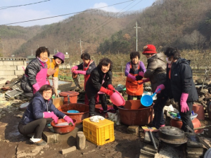 의성 사곡면여성단체協, 장애인가구 봉사