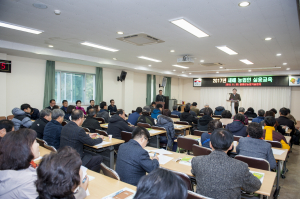 울릉, 새해 농업인 실용교육