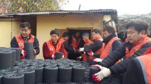 구미 상모사곡동, 연탄 전달