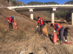 K-water 군위댐관리단,동절기 대비 대청결 운동 행사 실시