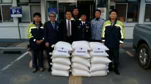 의성읍 의용소방대, 저소득 가구에 사랑의 쌀 전달