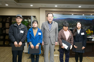 성주군저소득주민자녀 6명에게 장학금 수여