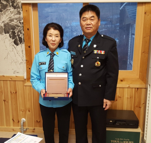 박순남 상주 명예119 요원, 경상북도지사 표창 수상