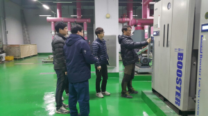 포항시설관리공단 안전지킴이 TF팀, 공단 시설물 확대 운영 QR코드 점검