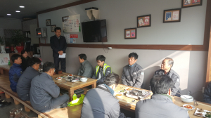 형곡1동 환경미화원 간담회 개최