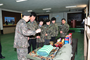 고령군의회, 설맞이 군부대 위문 방문
