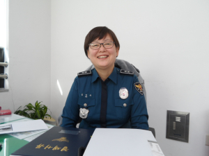 최초 여성파출소장 인 김영주 경감