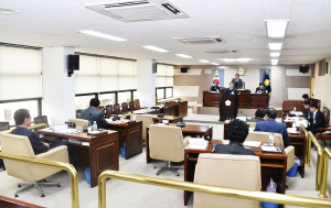 군위군의회 임시회 폐회…주요업무 청취