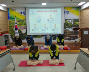 포항 북구보건소, 심폐소생술 교육