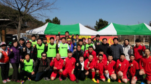 포항 흥해읍-해병1사단 32대대, 친선축구대회