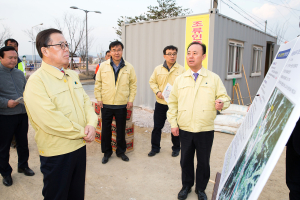 구미시장, AI방역 현장 방문 