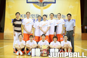 김천시청 여자농구팀, 전국 최고 ‘우뚝’