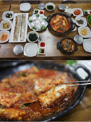 효리의단골집 제주도 중문 관광단지 맛집 ‘이조은식당’ 줄서서먹는 서귀포 갈치조림