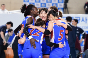 한국도로공 배구단, 2위로 플레이오프 진출