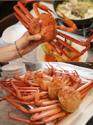 부산여행코스 추천, 해운대 맛집 ‘홍게데이’ 살 꽉찬 홍게를 무제한으로