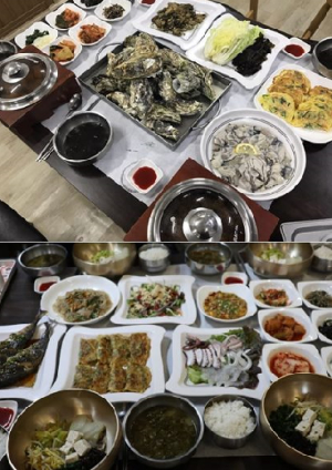 주말 찾기 좋은 통영 맛집 ‘통영밥상갯벌’ 맛있는 밥상