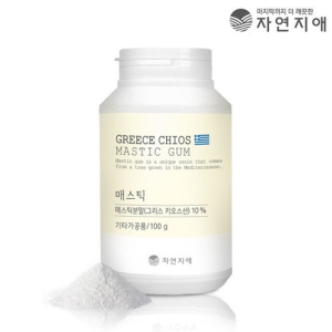 자연지애, 안전성 강조한 `매스틱분말` 판매 중