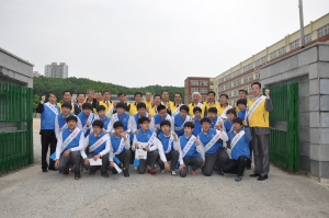  학교폭력예방 시범학교 캠페인