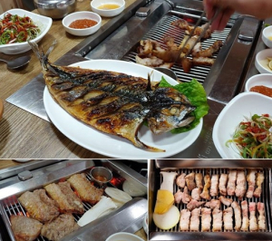 효리의단골집 제주도 성산일출봉 맛집 ‘청솔나무집’ 참숯향가득베인 육즙가득 흑돼지 제공