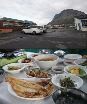  제주도 서귀포 맛집 효리의단골집 ‘미도식당’ 1인 1옥돔구이제공하는 옥돔한정식