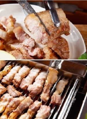 제주도 성산일출봉 맛집 효리의단골집 ‘청솔나무집’ 제주특산물 흑돼지구이 제공