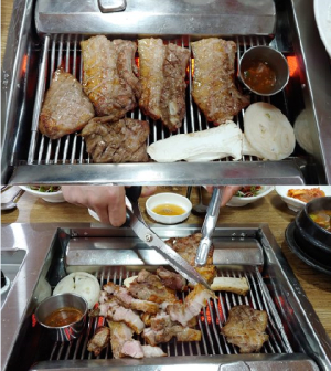 제주도 성산일출봉 맛집 ‘청솔나무집’ 두툼한흑돼지에 고소한 육즙 맛볼 수 있는 효리의단골집