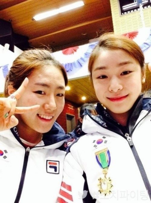 김연아 이상화, 관계의 시작점 어딜까...각별한 관계 보이는 메시지 