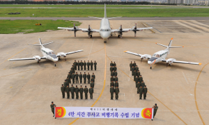 해군6전단 611대대, 무사고 비행 4만시간 ‘달성’